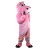 Pink Hippo Cartoon Mascot Costume, Pink Hippo Cartoon Costume