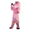 Pink Hippo Cartoon Mascot Costume, Pink Hippo Cartoon Costume