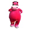 Pink Hippo Mascot Costume, Pink Hippo Costume