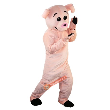 Pink Pig Mascot Costume, Pink Pig Costume