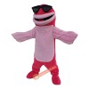 Pink shark Dolphin Mascot Costume, Pink shark Dolphin Costume