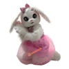 Pink white rabbit Costume Easter Bunny Mascot Costume, Pink white rabbit Costume Easter Bunny Costume