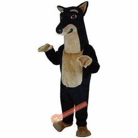 Pinscher Dog Mascot Costume, Pinscher Dog Costume