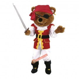 Pirate Cute Bear Mascot Costume, Pirate Cute Bear Costume