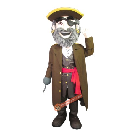 Pirate Mascot Costume, Pirate Costume