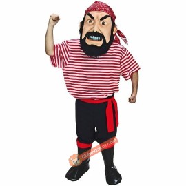 Pirate Mascot Costume, Pirate Costume