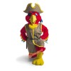 Pirate Parrot Mascot Costume, Pirate Parrot Costume