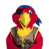 Pirate Parrot Mascot Costume, Pirate Parrot Costume