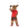 Pismire Ant Emmet Cartoon Mascot Costume, Pismire Ant Emmet Cartoon Costume