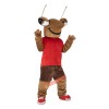 Pismire Ant Emmet Cartoon Mascot Costume, Pismire Ant Emmet Cartoon Costume