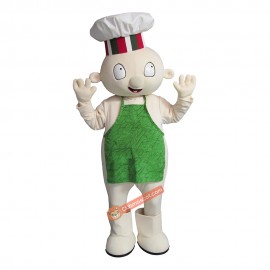 Pizza Nova Cooking Master Mascot Costume, Pizza Nova Cooking Master Costume