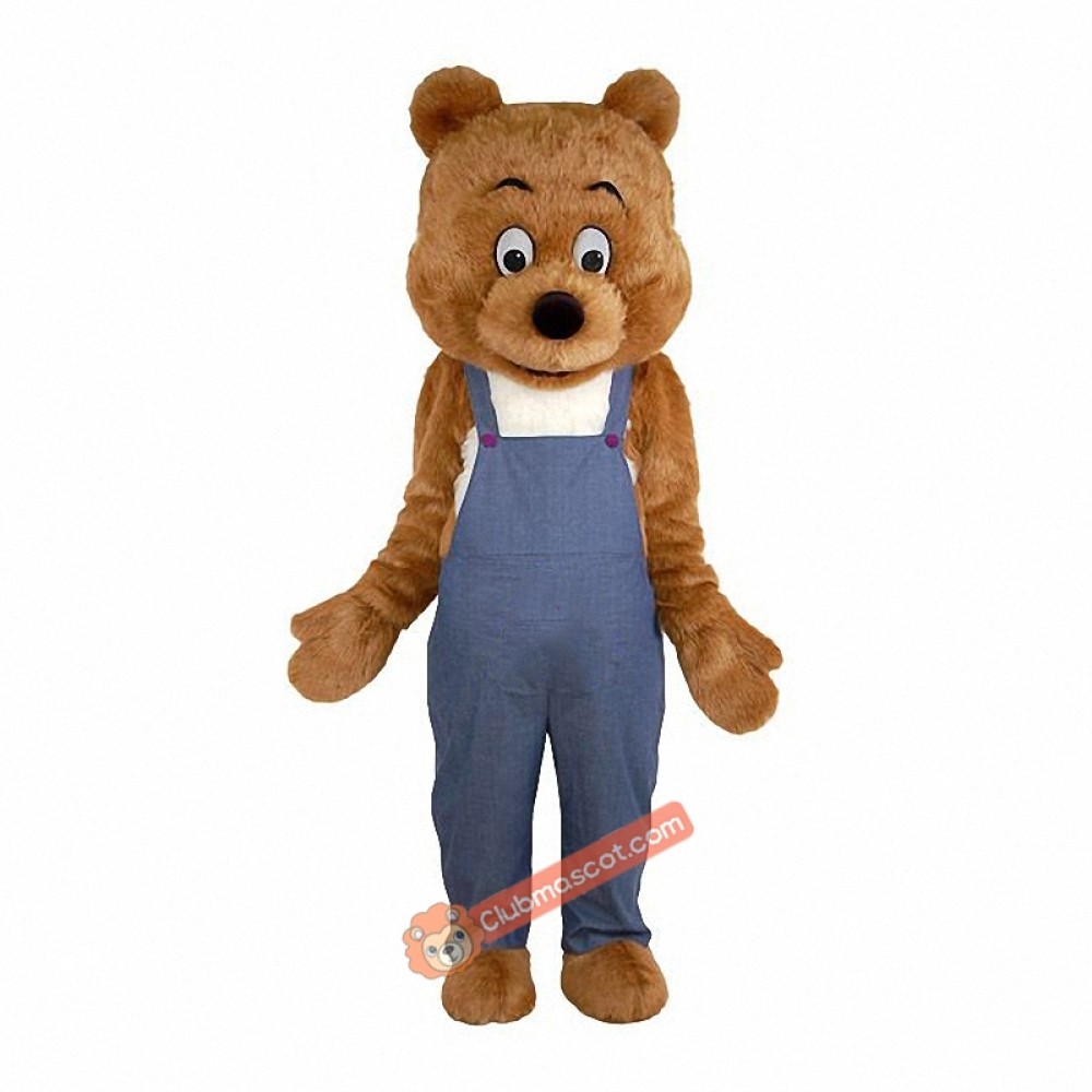 Plush Bear Custom made Mascot Costume, Plush Bear Custom made Costume