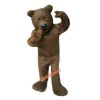 Plush Brown Bear Cartoon Mascot Costume, Plush Brown Bear Cartoon Costume