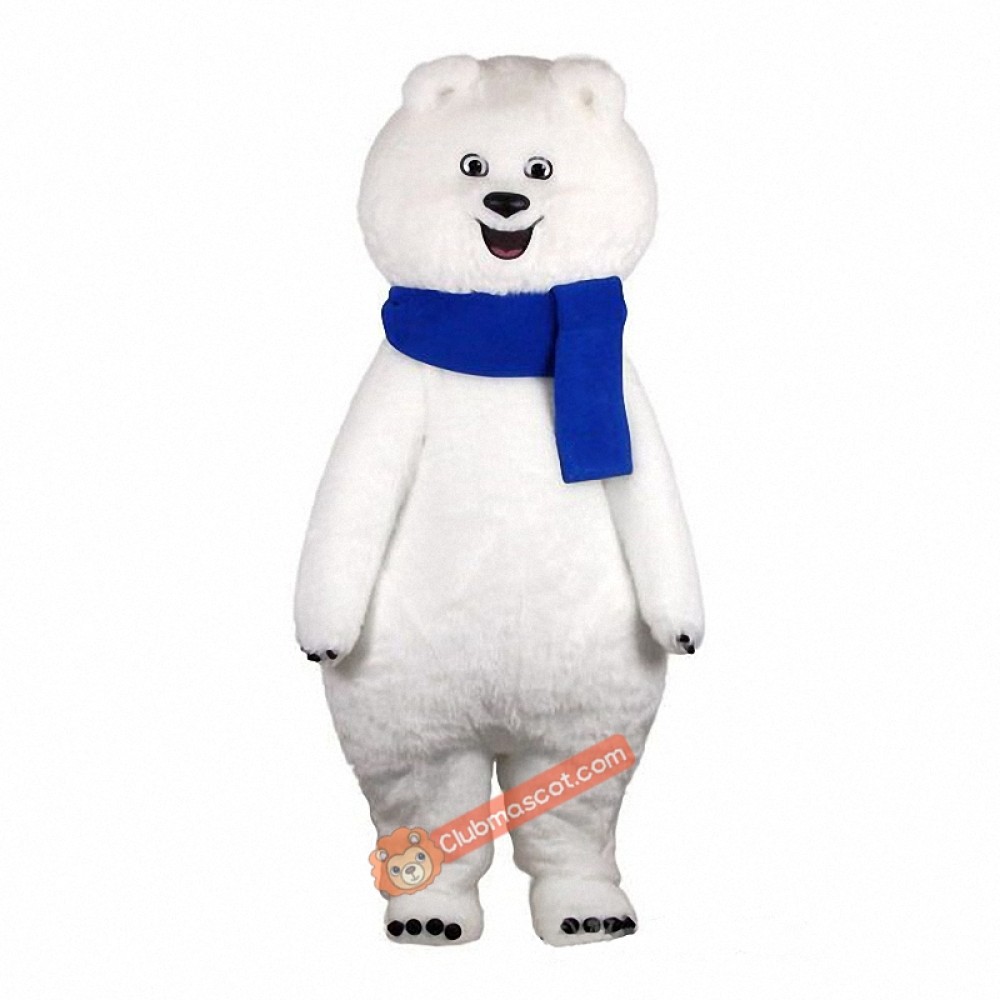 Polar Bear Mascot Costume, Polar Bear Costume