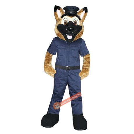 Police Dog Mascot Costume, Police Dog Costume