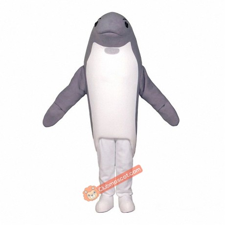 Porpoise Mascot Costume, Porpoise Costume