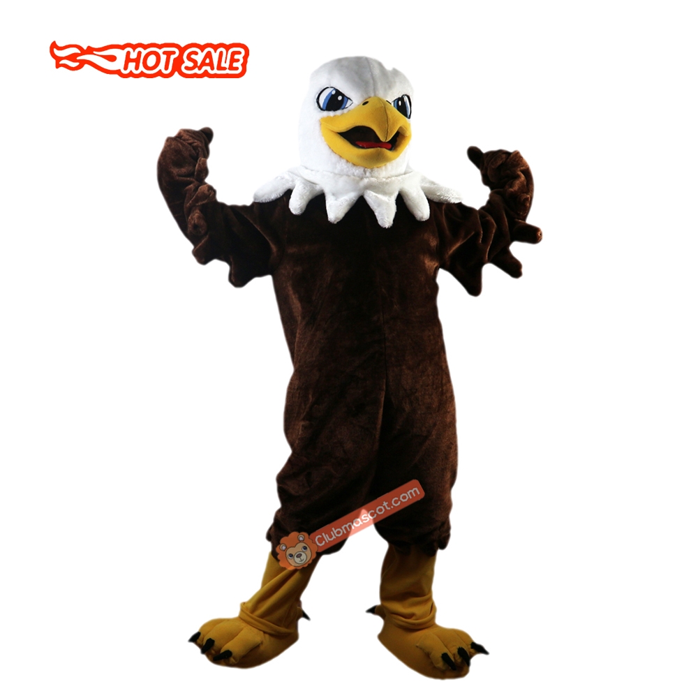 Power Eagle Mascot Costume, Power Eagle Costume