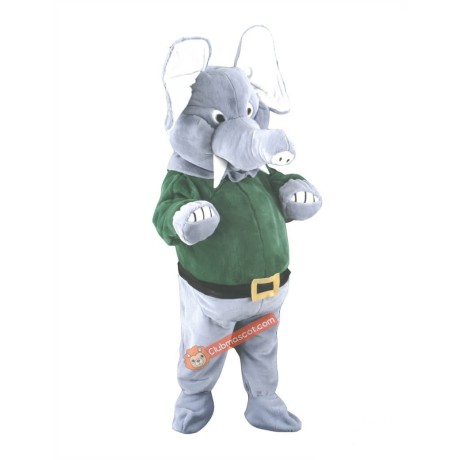 Power Fierce Elephant Mascot Costume, Power Fierce Elephant Costume