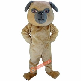 Pug Lightweight Mascot Costume, Pug Costume