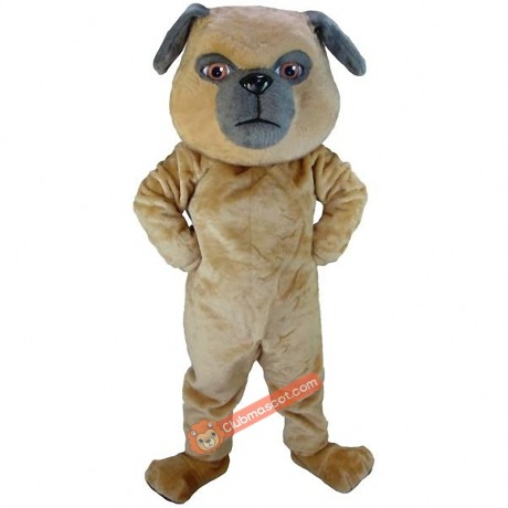 Pug Lightweight Mascot Costume, Pug Costume