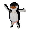 Punk Penguin Cartoon Mascot Costume, Punk Penguin Cartoon Costume