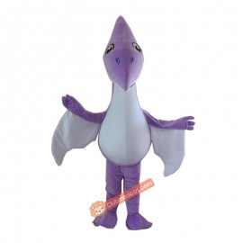 Purple Dinosaur Custom Mascot Costume, Purple Dinosaur Custom Costume