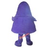 Purple Monster Cartoon Mascot Costume, Purple Monster Cartoon Costume