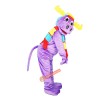 Purple Moose Elk Wapiti Cartoon Mascot Costume, Purple Moose Elk Wapiti Cartoon Costume