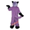 Purple Woolly Wolf Wolves Plush Wolf Cartoon Mascot Costume, Purple Woolly Wolf Wolves Plush Wolf Cartoon Costume