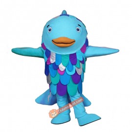 Rainbow Fish Mascot Costume, Rainbow Fish Costume