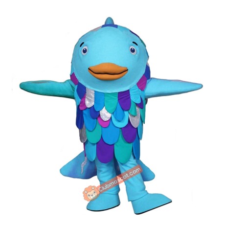 Rainbow Fish Mascot Costume, Rainbow Fish Costume