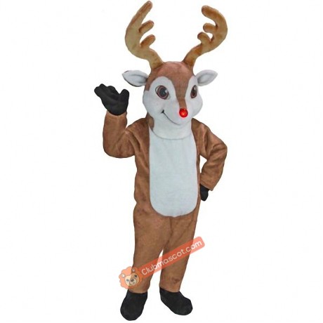 Randolph Reindeer Mascot Costume, Randolph Reindeer Costume