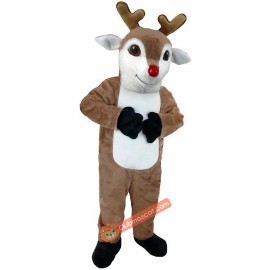 Randy Reindeer Lightweight Mascot Costume, Randy Reindeer Costume