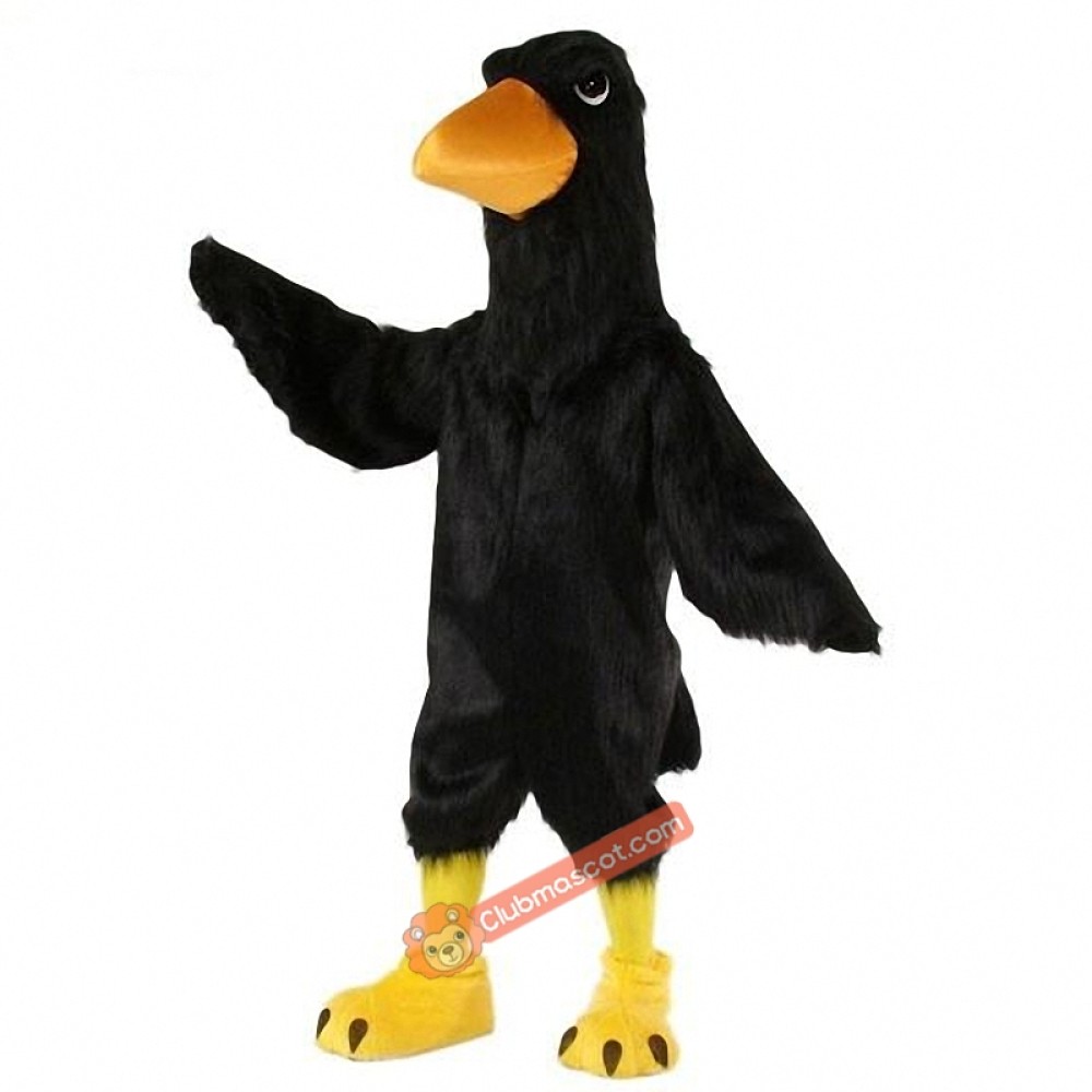 Raven Mascot Costume, Raven Costume