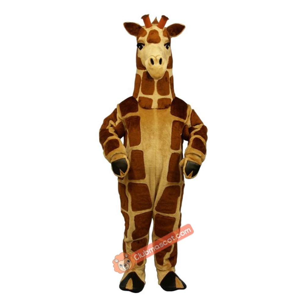 Realistic Giraffe Mascot Costume, Realistic Giraffe Costume