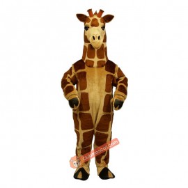 Realistic Giraffe Mascot Costume, Realistic Giraffe Costume