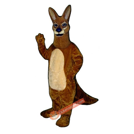 Realistic Kangaroo Mascot Costume, Realistic Kangaroo Costume