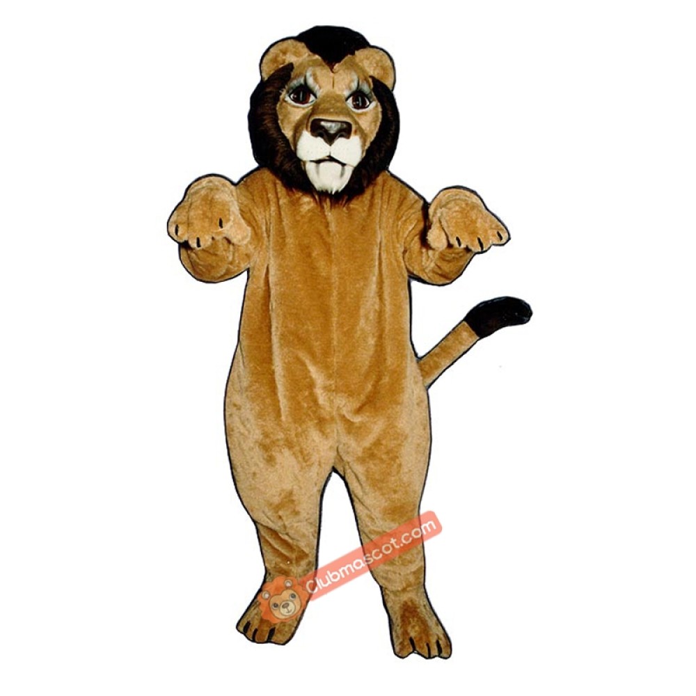 Realistic Lion Mascot Costume, Realistic Lion Costume