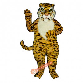 Realistic Tiger Mascot Costume, Realistic Tiger Costume