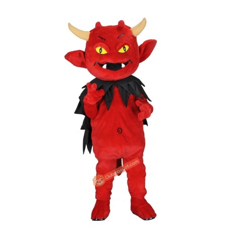 Red Devil Mascot Costume, Red Devil Costume