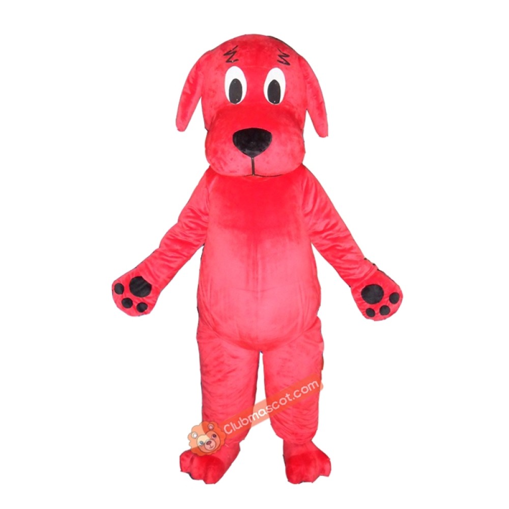 Red Dog Mascot Costume, Red Dog Costume