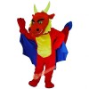 Red Dragon Lightweight Mascot Costume, Red Dragon Costume