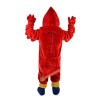 Red Eagle, Bird Cartoon Mascot Costume, Red Eagle, Bird Cartoon Costume