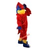 Red Eagle, Bird Cartoon Mascot Costume, Red Eagle, Bird Cartoon Costume