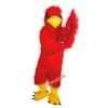 Red Eagle Bird Cartoon Mascot Costume, Red Eagle Bird Cartoon Costume