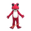 Red Frog Character Mascot Costume, Red Frog Character Costume