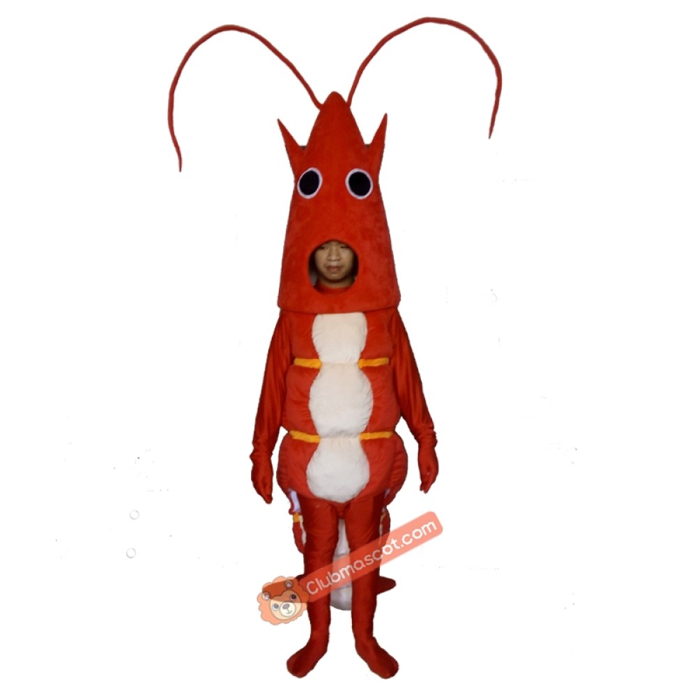 Red Lobster Mascot Costume, Red Lobster Costume