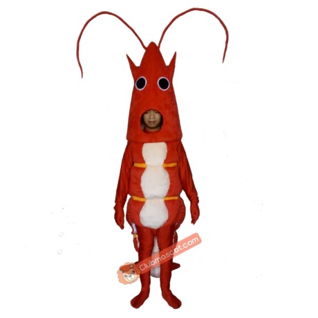 Red Lobster Mascot Costume, Red Lobster Costume