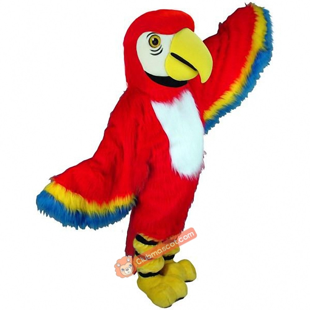 Red Macaw Lightweight Mascot Costume, Red Macaw Costume