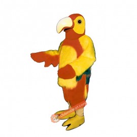 Red Parrot Mascot Costume, Red Parrot Costume